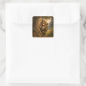 Spähender norwegischer Troll, Aufkleber (Tasche)