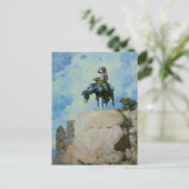Späher Postkarte (Stehend Vorderseite)