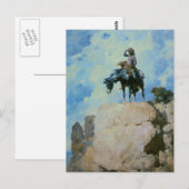 Späher Postkarte (Vorne/Hinten)