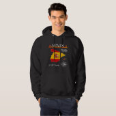 Spain  Adventure Is Out There  España Spanish Flag Hoodie (Vorne ganz)