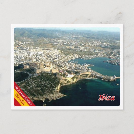 Spain - Balearic Islands - Ibiza - Eivissa - Postkarte (Vorderseite)