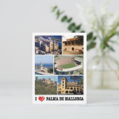Spain - Balearic Islands - Majorca - I Love - Postkarte (Stehend Vorderseite)