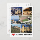Spain - Balearic Islands - Majorca - I Love - Postkarte (Vorne/Hinten)