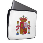 Spain country coat arms symbol emblem flag laptopschutzhülle (Vorne Rechts)