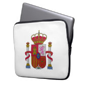 Spain country coat arms symbol emblem flag laptopschutzhülle (Vorderseite Links)