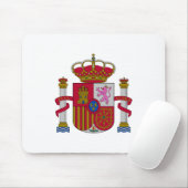 Spain country coat arms symbol emblem flag mousepad (Mit Mouse)