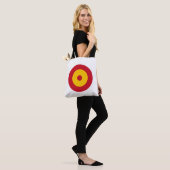 Spain country flag roundel round circle symbol arm tasche (Am Model)