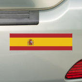 Spain Flag Autoaufkleber (Auf Auto)