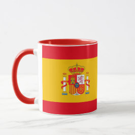 Spain Flag Coffee Mug – Patriotic Spanish Decor Tasse