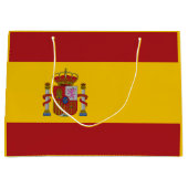 Spain Flag Große Geschenktüte (Vorderseite)