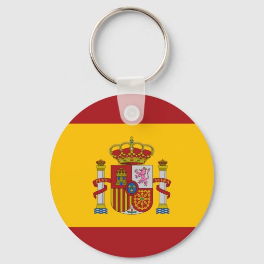 Spain Flag Keychain Schlüsselanhänger (Vorderseite)