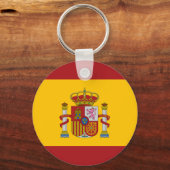 Spain Flag Keychain Schlüsselanhänger (Vorderseite)