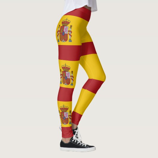 Spain Flag Leggings (Rechts)