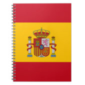 Spain Flag Notizblock (Vorderseite)