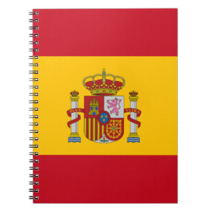 Spain Flag Notizblock
