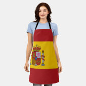 Spain Flag Schürze (Getragen)