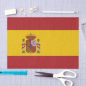 Spain Flag Seidenpapier (Handwerk)