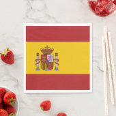Spain Flag Serviette (Beispiel)