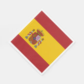 Spain Flag Serviette (Ecke)