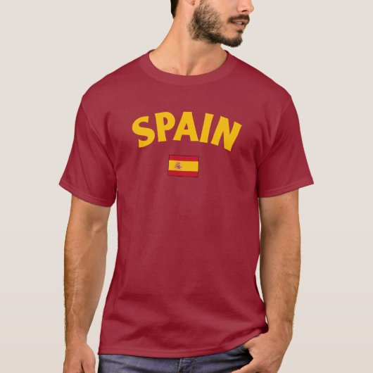 Spain Flag T-Shirt (Vorderseite)