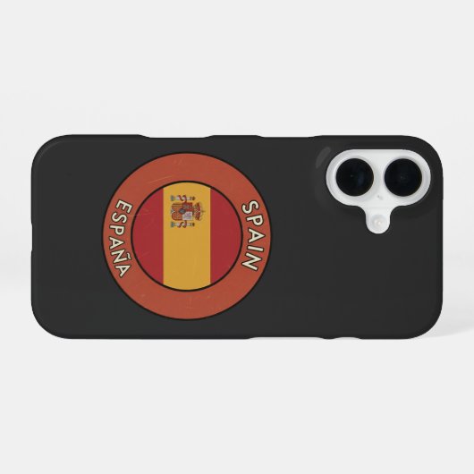 Spain iPhone 16 Hülle (Rückseite (Horizontal))
