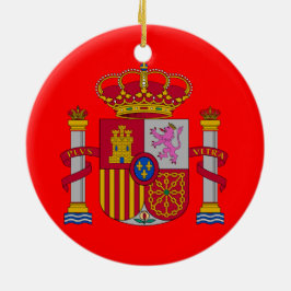Spain* kundenspezifische Weihnachtsverzierung Keramik Ornament