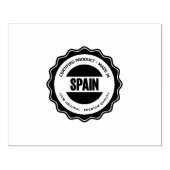 SPAIN Letter Printed Packaging Document Labeling  Gummistempel (Prägung)