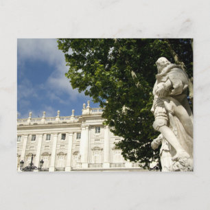 Spain, Madrid. Royal Palace. Postkarte
