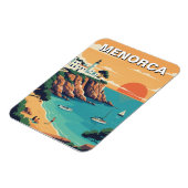 Spain Menorca Postcard Magnet (Linke Seite)