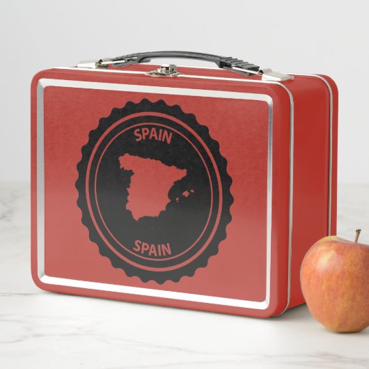 Spain Metall Brotdose (Beispiel)