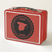Spain Metall Brotdose (Rückseite)