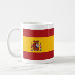 Spain Mug With Flag and Name of Anthem Kaffeetasse