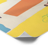 Spain Print Spanish Travel Art Poster (Ecke)