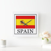 Spain Quadratische Wanduhr (Zuhause)