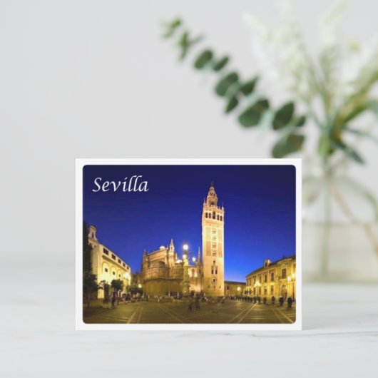 Spain - Sevilla - Postkarte (Stehend Vorderseite)