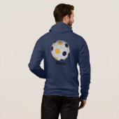 Spain Soccer Hoodie (Schwarz voll)