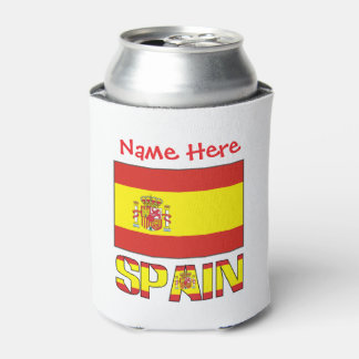 Spain Spanish Flag Personalized Dosenkühler