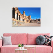 Spain square, Sevilla, Leinwanddruck (Insitu (Wohnzimmer))