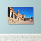 Spain square, Sevilla, Leinwanddruck (Insitu (Holzboden))