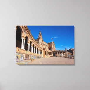 Spain square, Sevilla, Leinwanddruck