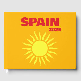 Spain travel coffee table book gästebuch