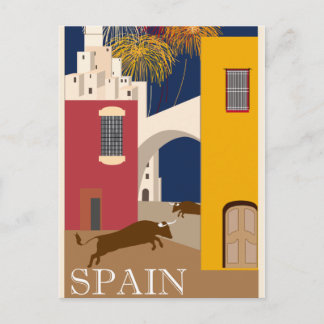Spain Vintage Postkarte