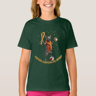Spain World Champions Xolo Dog Churros T-Shirt