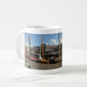 Spakenburger Hafen Panoramablick Tasse (Vorderseite Links)