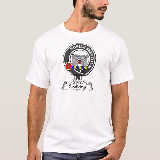 Spalding Clan-Wappen T-Shirt (Vorderseite)