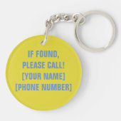 Spalte 2 schlüsselanhänger (Rückseite)