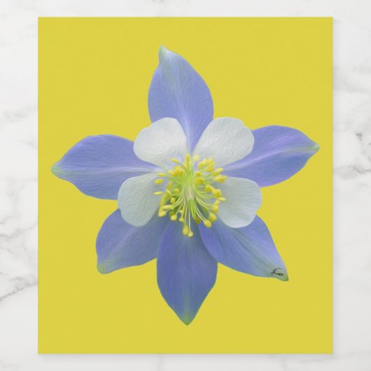 Spalte 2 weinetikett (Einzelnes Label)