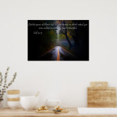 Spalte 3:15 Ließ den Frieden Christi Herrschaft in Poster (Küche)