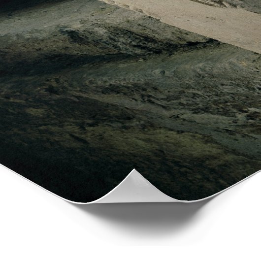 Spalte aus der Krypta, mit dem Kopf von Moses Poster (Ecke)