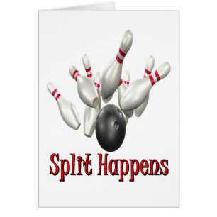 Spalte geschieht Bowling